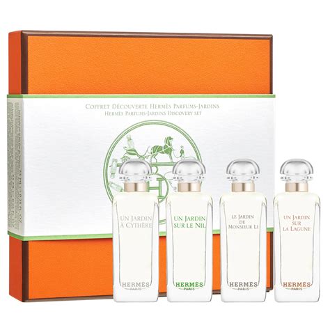 coffret jardin hermes|hermes les jardins perfume.